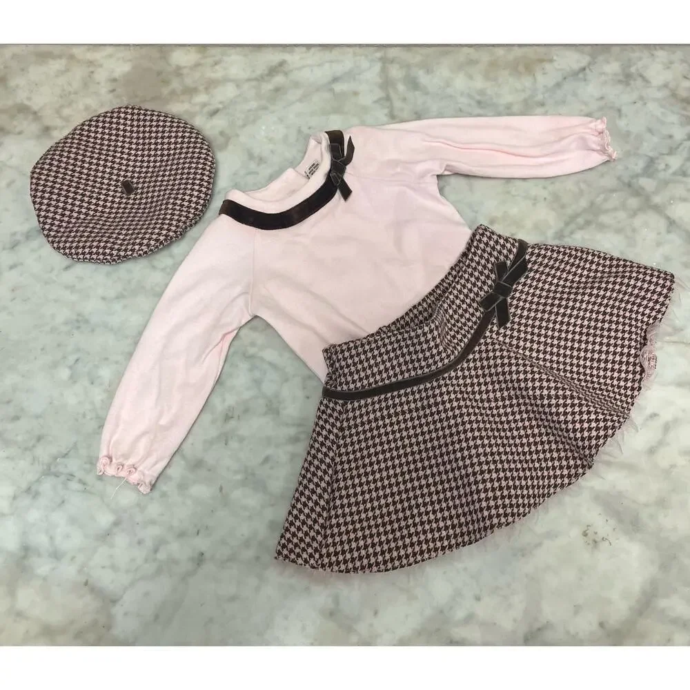 Vintage Savannah 2 piece European vibe skirt set